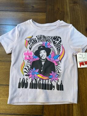 NWT Authentic Hendrix Juniors Graphic Tee - The Jimi Hendrix Experience XS